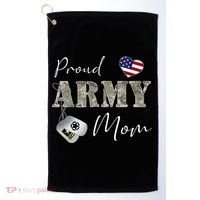 Proud American Army Mom Golf Towel thumb 0