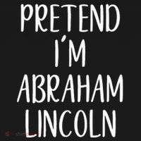 Pretend Abraham Abe Lincoln Costume Halloween Simple Funny Women's Hoodie thumb 2