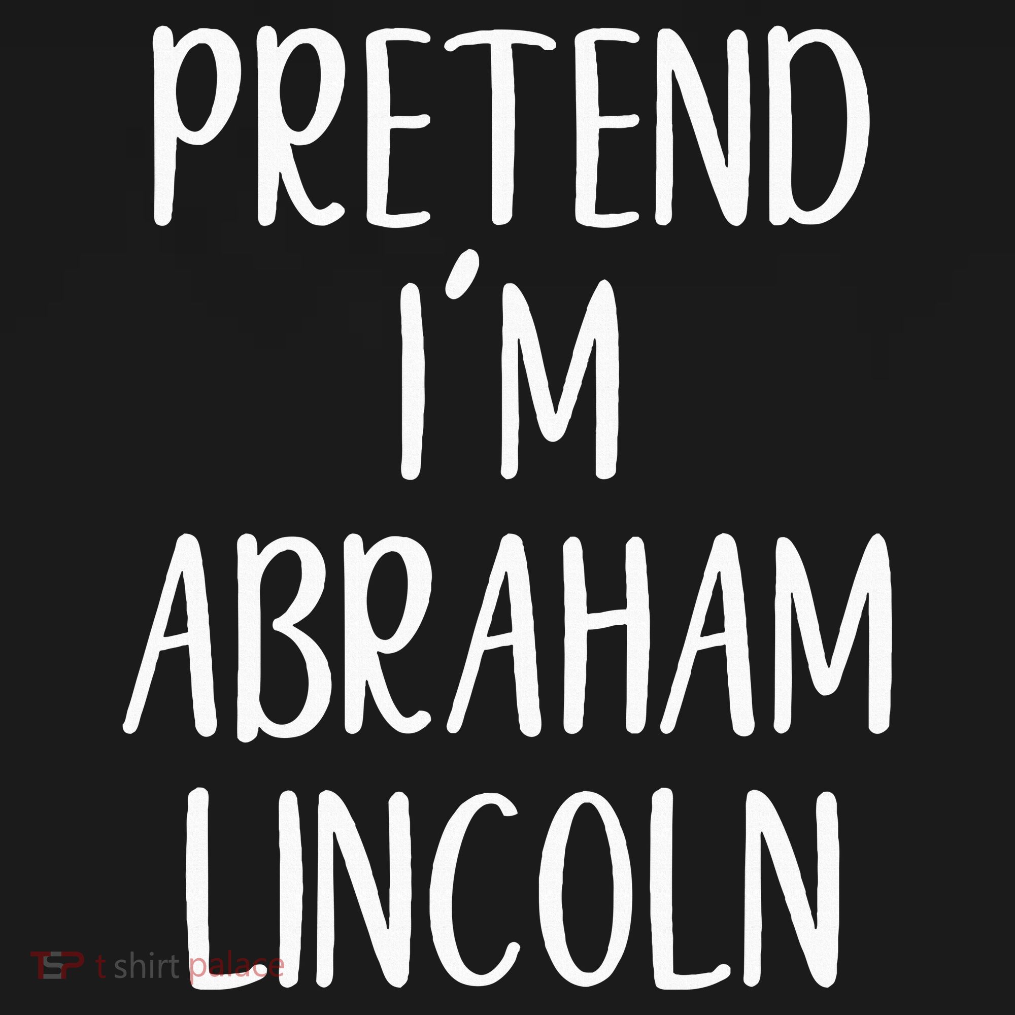 Pretend Abraham Abe Lincoln Costume Halloween Simple Funny Women's Hoodie