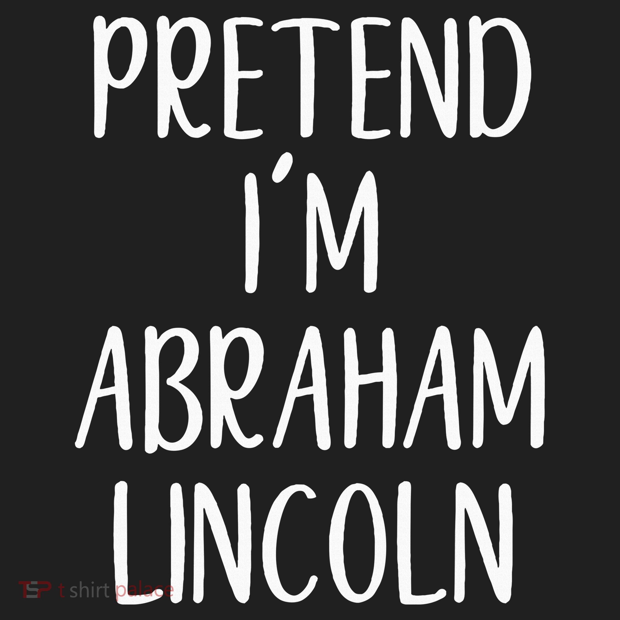 Pretend Abraham Abe Lincoln Costume Halloween Simple Funny Golf Towel