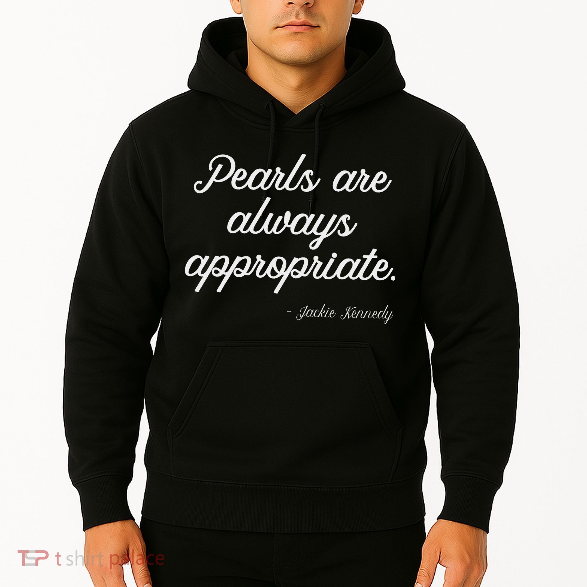 Pearls Are Always Appropriate Hoodie