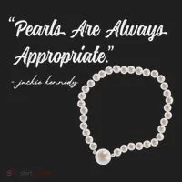 Pearls Are Always Appropriate Hat thumb 2