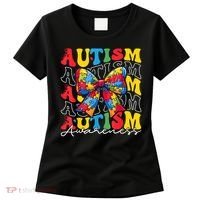 Puzzle Autism Awareness Coquette Bow Autism Awareness Day Women's T-Shirt thumb 0