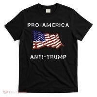 Pro America Anti Trump American Usa Flag T-Shirt thumb 0