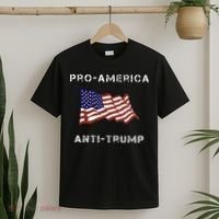 Pro America Anti Trump American Usa Flag T-Shirt thumb 2