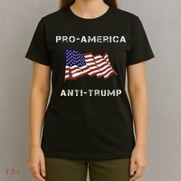 Pro America Anti Trump American Usa Flag T-Shirt thumb 4