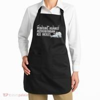  Penguins Against Authoritarian Ice Holes Sarcastic Apron thumb 2