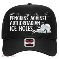  Penguins Against Authoritarian Ice Holes Sarcastic Hat thumb 0
