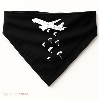 Paratrooper Army Airborne Parachute Jump Paratroops USA-Made Doggie Bandana
