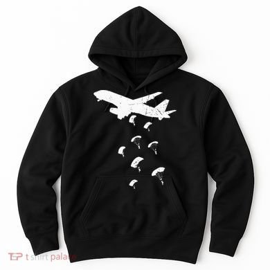Paratrooper Army Airborne Parachute Jump Paratroops Hoodie