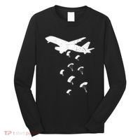 Paratrooper Army Airborne Parachute Jump Paratroops Long Sleeve Shirt thumb 0