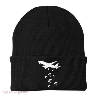 Paratrooper Army Airborne Parachute Jump Paratroops Beanie