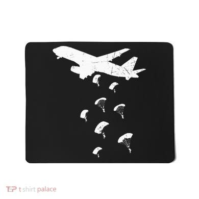 Paratrooper Army Airborne Parachute Jump Paratroops Mousepad