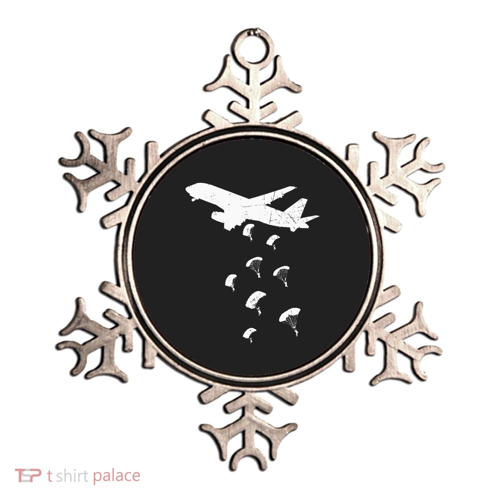 Paratrooper Army Airborne Parachute Jump Paratroops Ornament