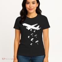Paratrooper Army Airborne Parachute Jump Paratroops Women's T-Shirt thumb 4