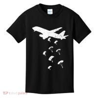 Paratrooper Army Airborne Parachute Jump Paratroops Kids T-Shirt thumb 0