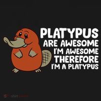 Platypus Are Awesome Im Awesome Therefore Im A Platypus Hoodie thumb 7