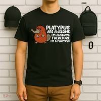 Platypus Are Awesome Im Awesome Therefore Im A Platypus T-Shirt thumb 6