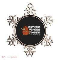 Platypus Are Awesome Im Awesome Therefore Im A Platypus Ornament thumb 0