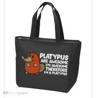 Platypus Are Awesome Im Awesome Therefore Im A Platypus Tote Bag thumb 3