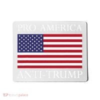 Pro America Anti Trump American Usa Flag Resist Mousepad thumb 0
