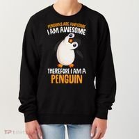 Penguins Are Awesome Penguin Women's Sweatshirt thumb 0