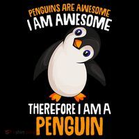 Penguins Are Awesome Penguin Doggie Tank thumb 4