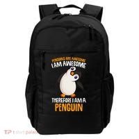 Penguins Are Awesome Penguin Backpack thumb 0