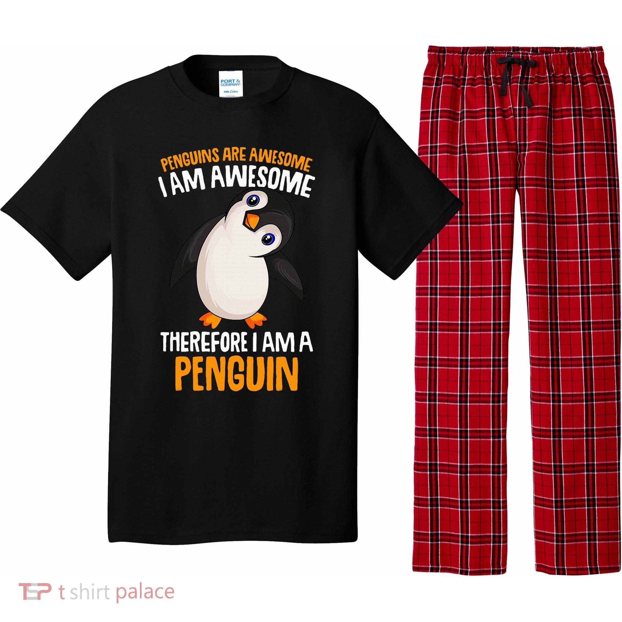Penguins Are Awesome Penguin Pajama Set