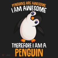 Penguins Are Awesome Penguin Hat thumb 2