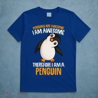 Penguins Are Awesome Penguin T-Shirt thumb 5