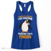 Penguins Are Awesome Penguin Women's Tank Top thumb 0