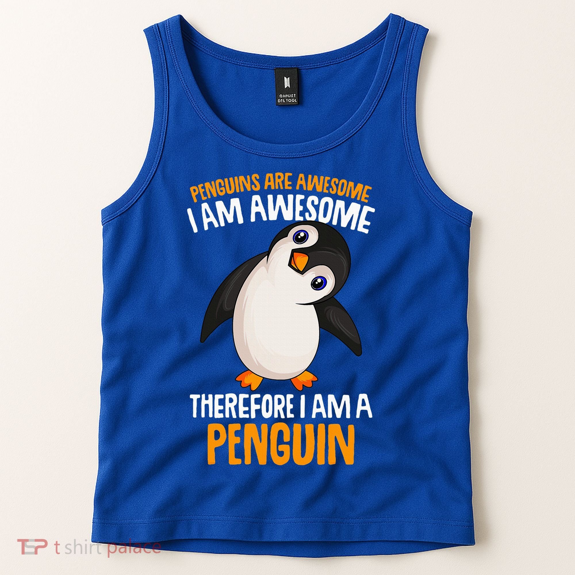 Penguins Are Awesome Penguin Tank Top
