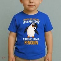 Penguins Are Awesome Penguin Toddler T-Shirt thumb 2