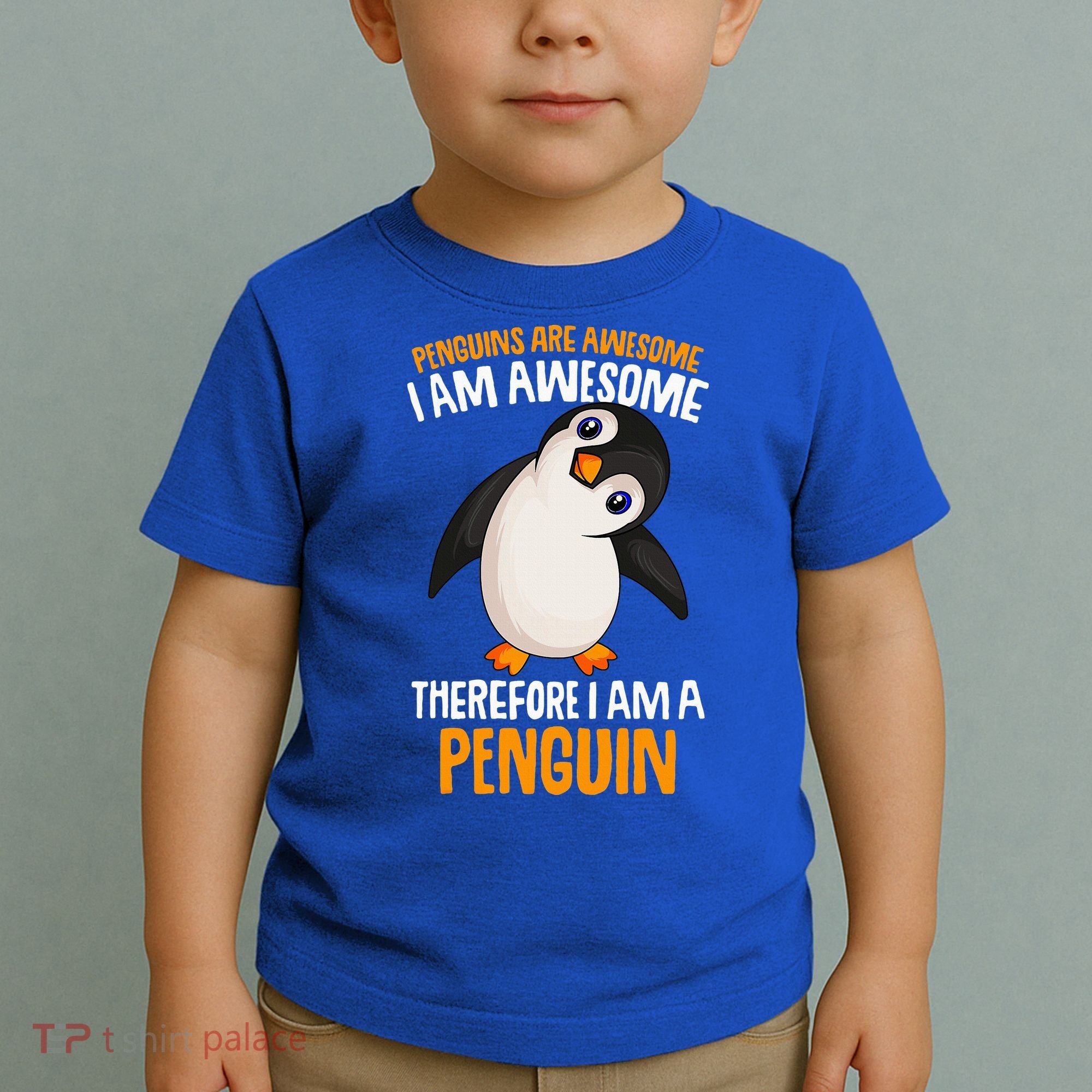Penguins Are Awesome Penguin Toddler T-Shirt