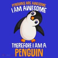 Penguins Are Awesome Penguin Women's T-Shirt thumb 6