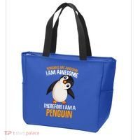 Penguins Are Awesome Penguin Tote Bag thumb 3