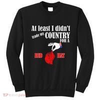 Pro America Anti Trump American Usa Flag Democracy Sweatshirt thumb 0