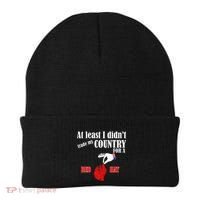 Pro America Anti Trump American Usa Flag Democracy Beanie thumb 0