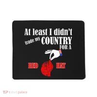 Pro America Anti Trump American Usa Flag Democracy Mousepad thumb 0