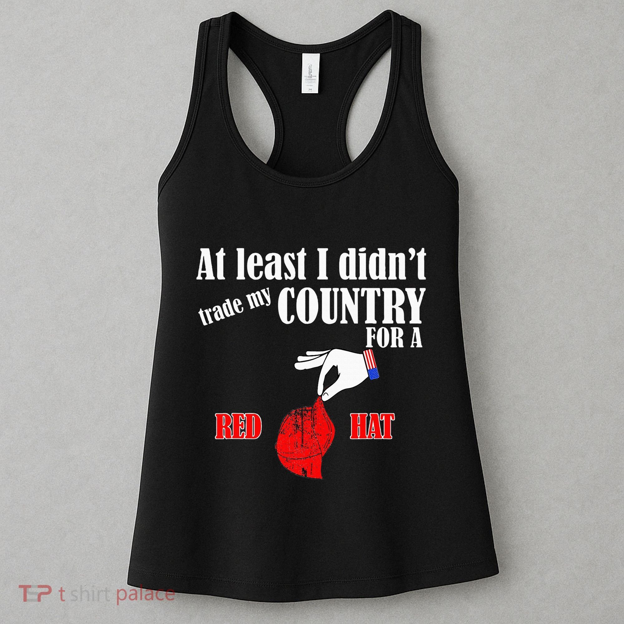 Pro America Anti Trump American Usa Flag Democracy Women's Tank Top