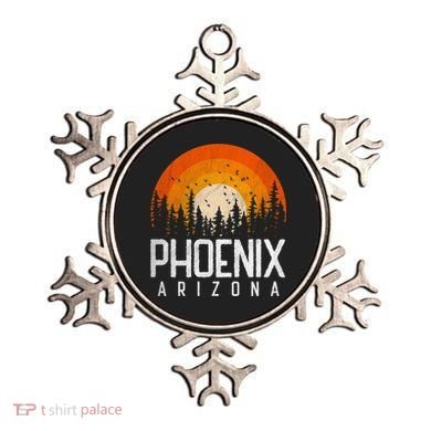 Phoenix Arizona Az Vintage Retro Style City 70s 80s 90s Gift Cool Gift Ornament
