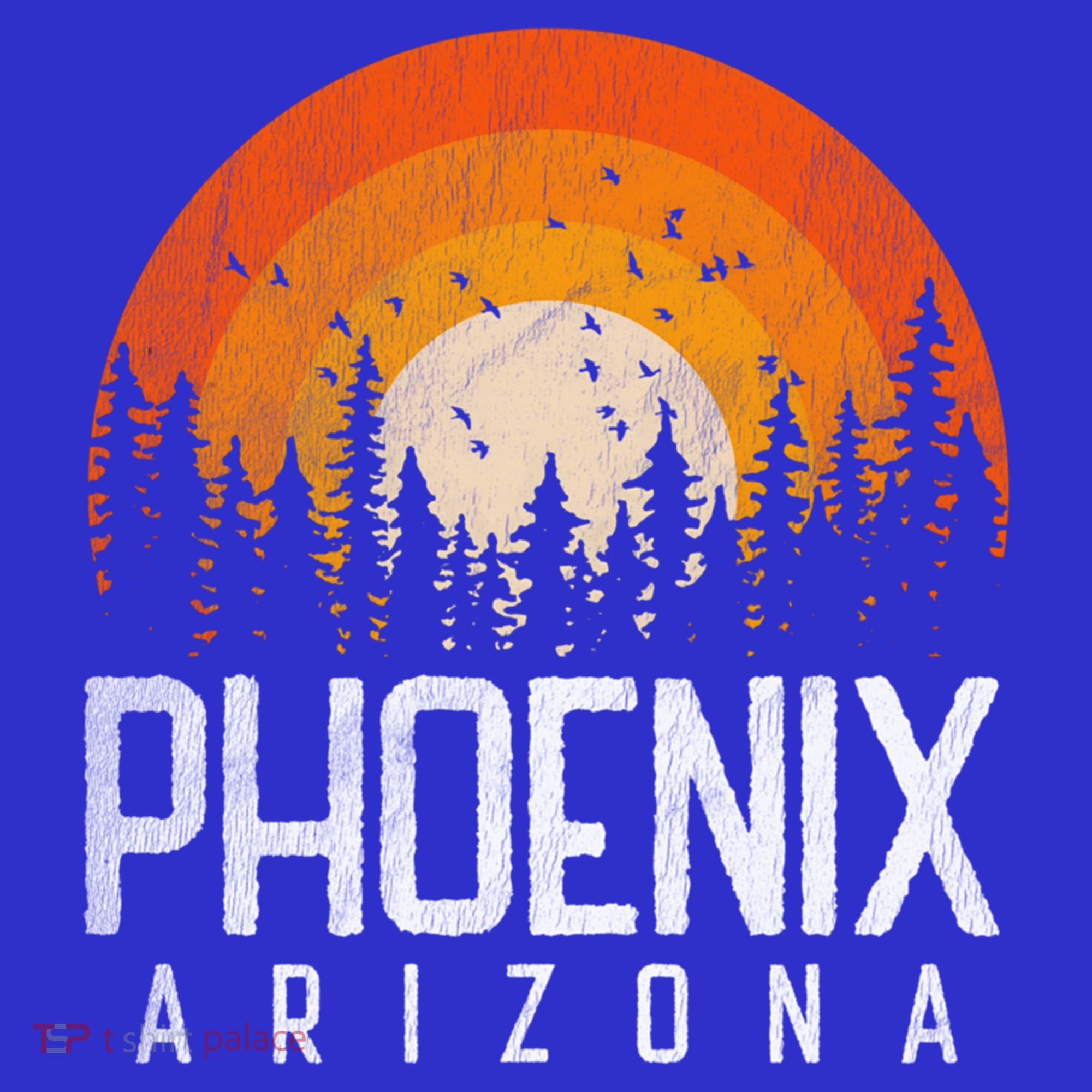 Phoenix Arizona Az Vintage Retro Style City 70s 80s 90s Gift Cool Gift T-Shirt