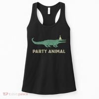 Party Animal Alligator Birthday , Alligator Birthday Women's Tank Top thumb 0