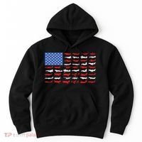 Pilot Airplane American Flag Plane Aviation Hoodie thumb 0