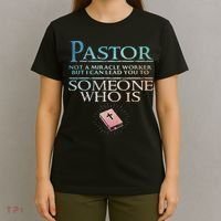 Pastor Appreciation Art For Women Minister Clergy Bible T-Shirt thumb 4