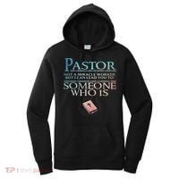 Pastor Appreciation Art For Women Minister Clergy Bible Women's Hoodie thumb 0