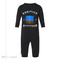 Positive Attitude Aviation Pilot Primary Flight Display Infant Fleece One Piece thumb 0