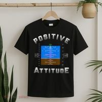 Positive Attitude Aviation Pilot Primary Flight Display T-Shirt thumb 2