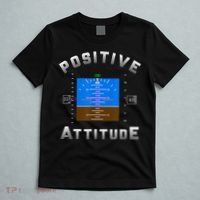 Positive Attitude Aviation Pilot Primary Flight Display T-Shirt thumb 5